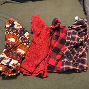 4T Toddler Pullover and Flannel Lot